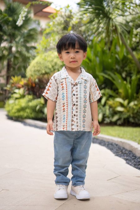 El Shirt Mosaic White