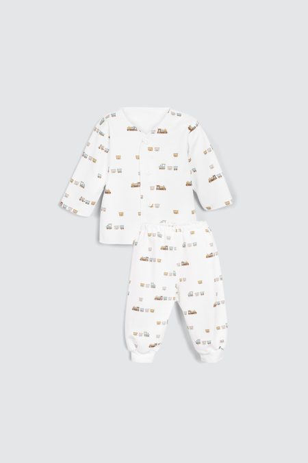 Pajamas Long Set Choo Choo