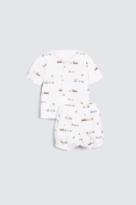 Pajamas Short Set Choo Choo