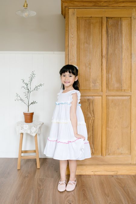 Dalia Dress Broken White