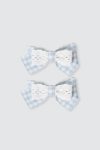 Fiene-Bow-Hairclip-Pair-Blue