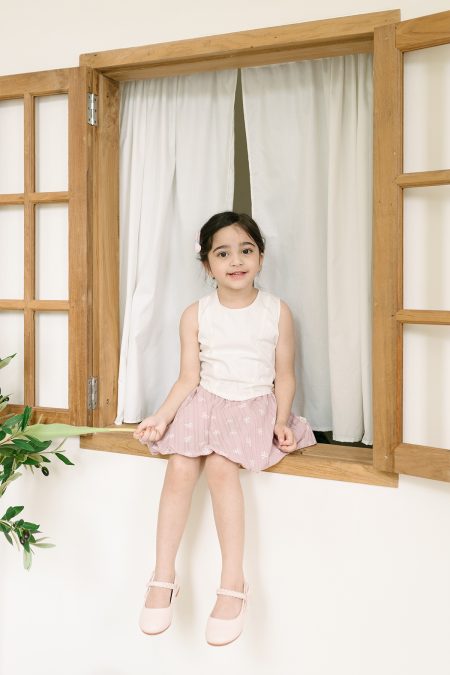 Gianna Set Broken White Pink