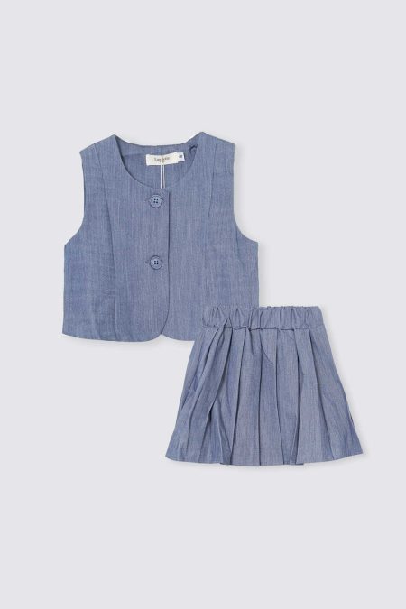 Hana Set Denim Blue