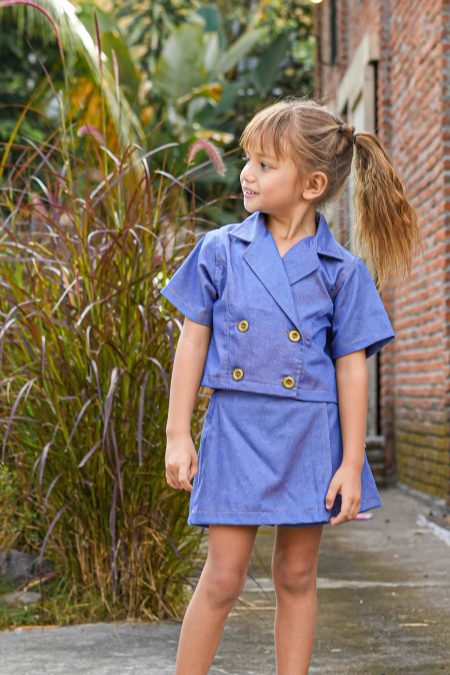 Nadya Set Blue Denim