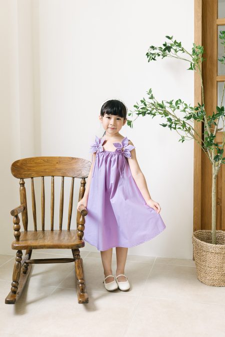 Rosalie Dress Dusty Purple
