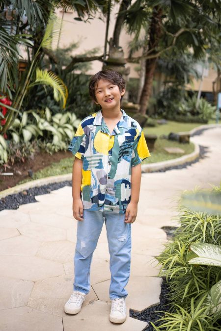 El Shirt Abstract Blue