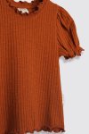 Amelie-Shirt-Terracota-Depan