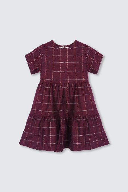 Alice Dress Maroon
