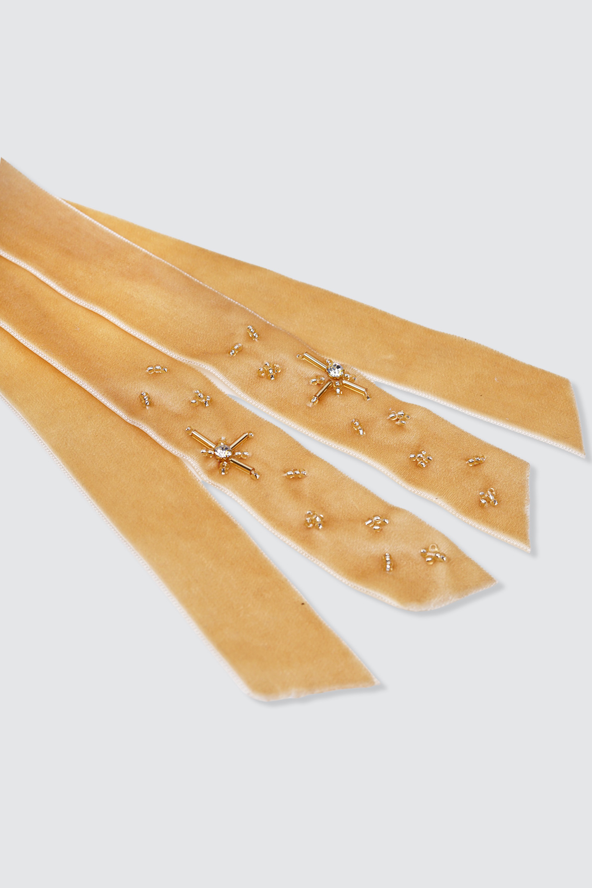 Sparkling-Long-Bow-Golden-Hairclip-detail