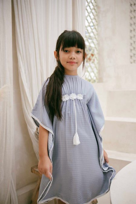 Aluna Kaftan Mosaic Dusty Blue