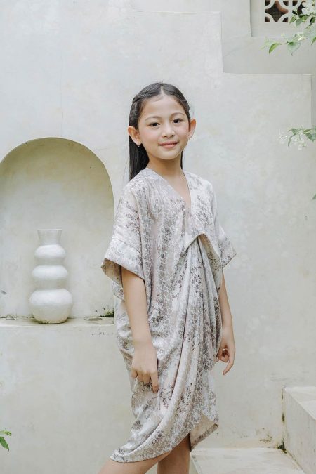 Aqila Dress Floral Brown