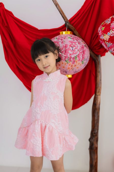 Gong Xi Dress Pink