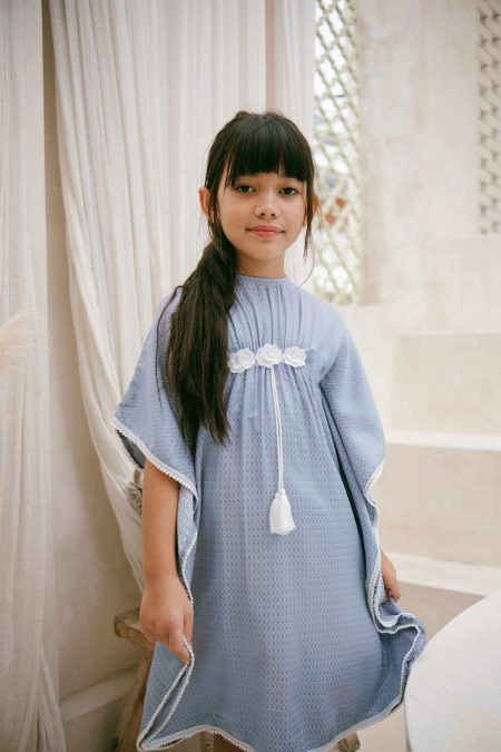 Aluna Kaftan Mosaic Dusty Blue