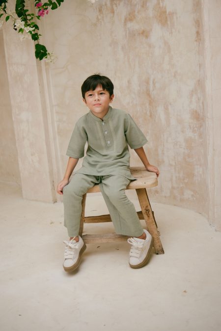 Ghani Raya Set Green model