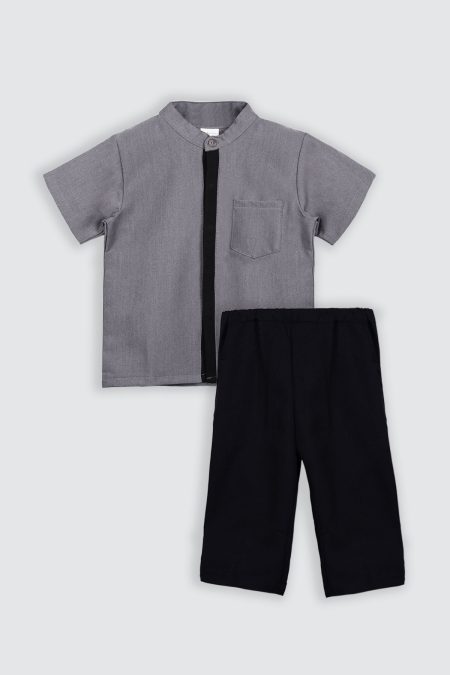 Kiddiposh X Bimbiekids Emir Koko Set Ash