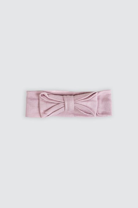 Bow Headband Woodrose