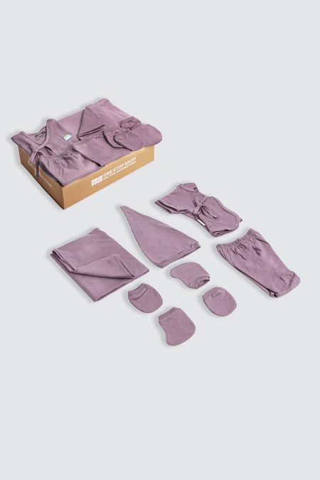 Newborn Set Kimono Vintage Violet